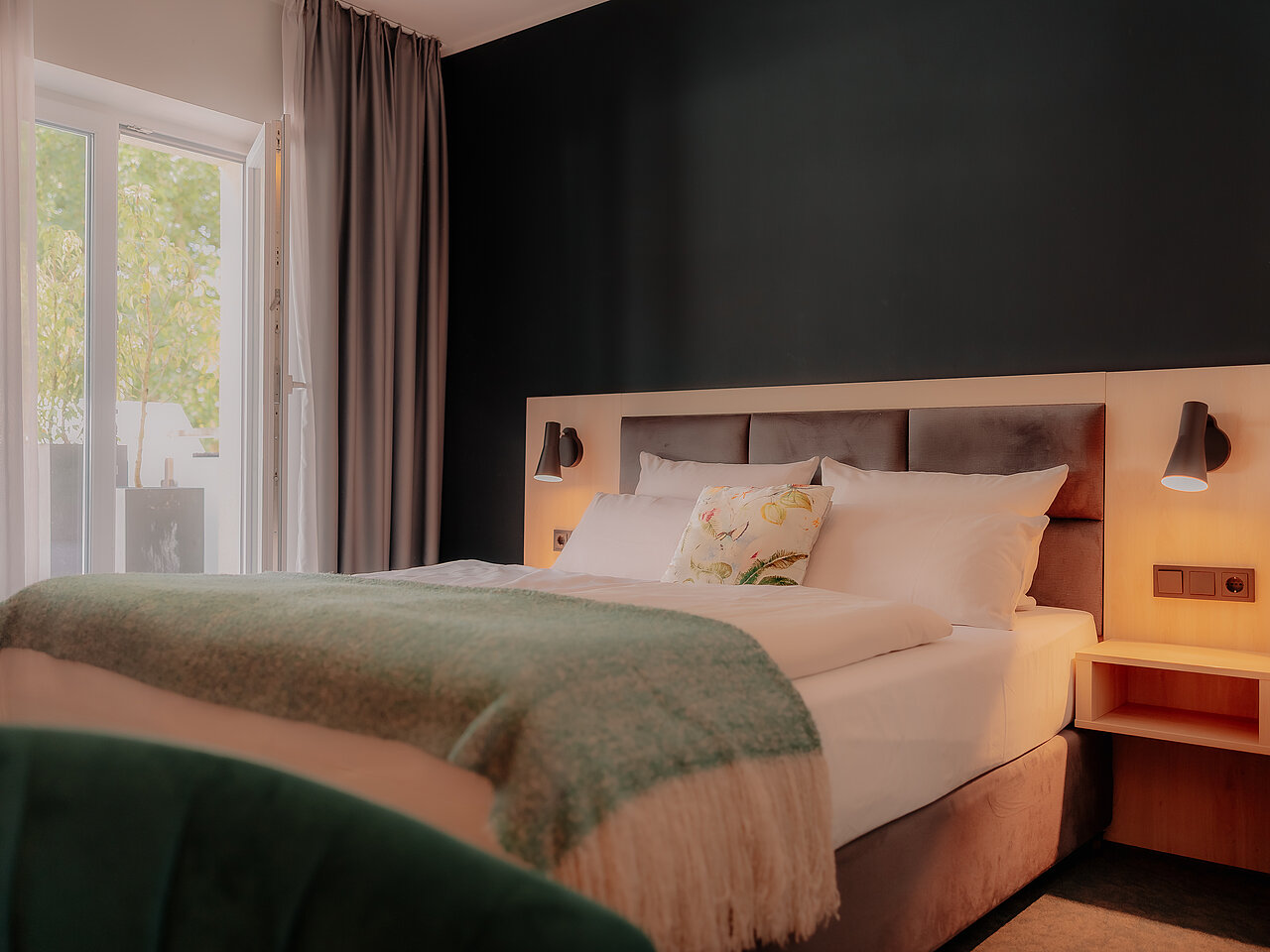 Doppelzimmer Premium im Stadthotel Borken Doppelzimmer Premium im Stadthotel Borken by Hackmann mit Zugang zur Terrasse